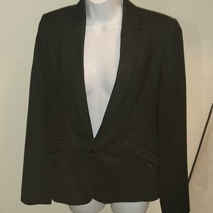 IKKS Black Blazer Sz 6